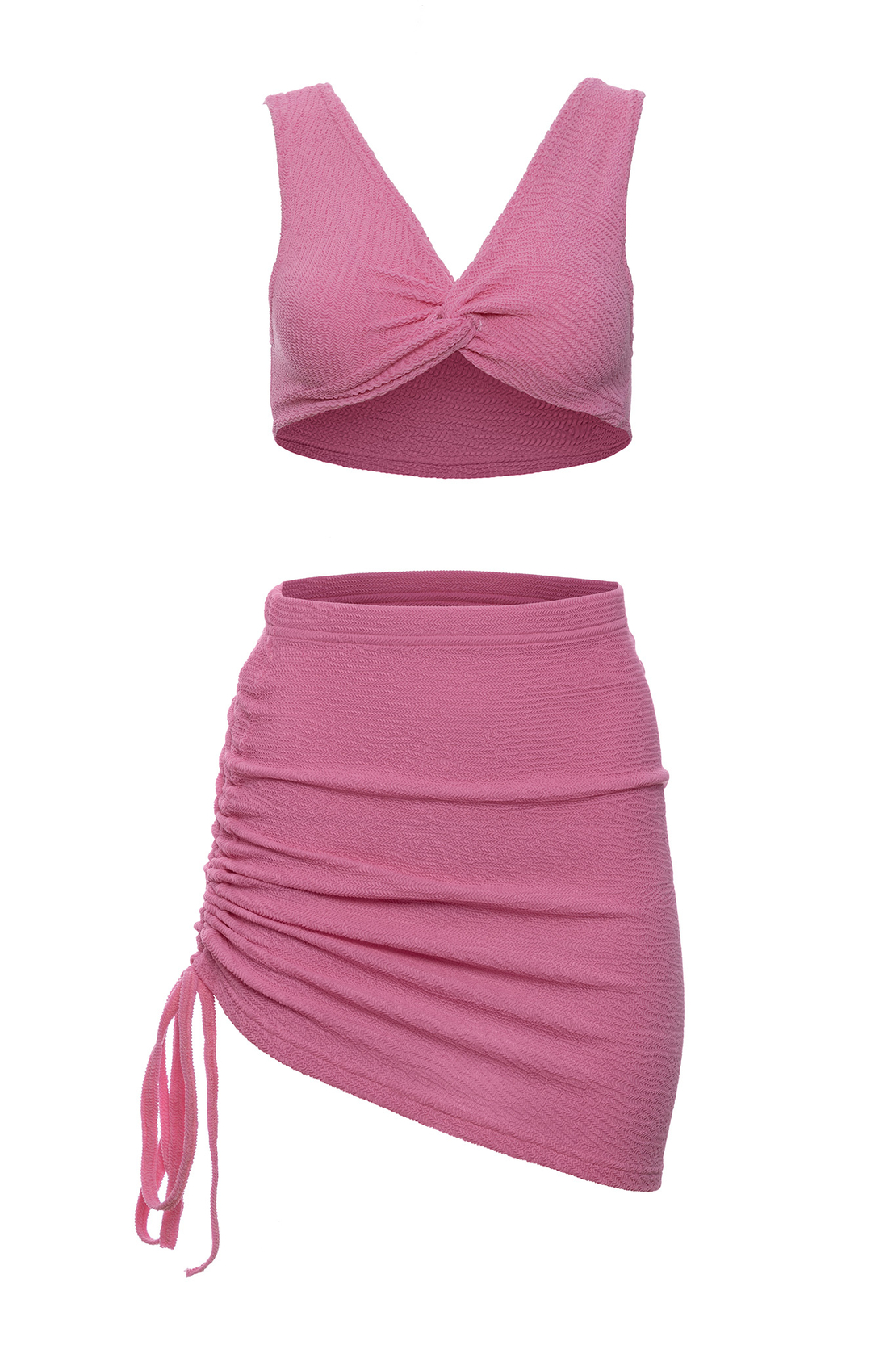 Set Ruby with TieColor Pink