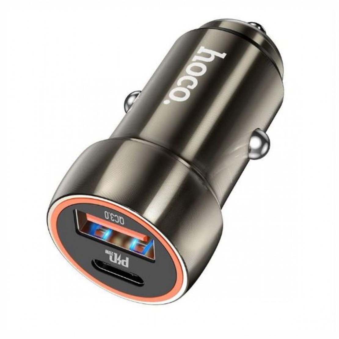 АДАПТЕР 12 V 20W-TYPE C +USB
