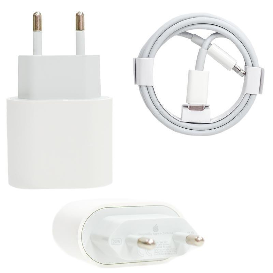 ЗАРЯДНО УСТРОЙСТВО 220V TYPE C -LIGHTNING