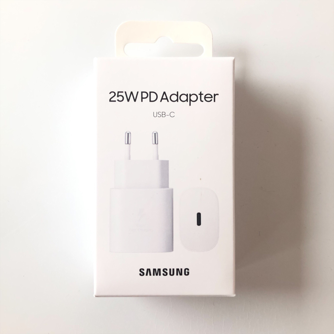 ОРИГИНАЛЕН АДАПТЕР  SAMSUNG 25W БЯЛ