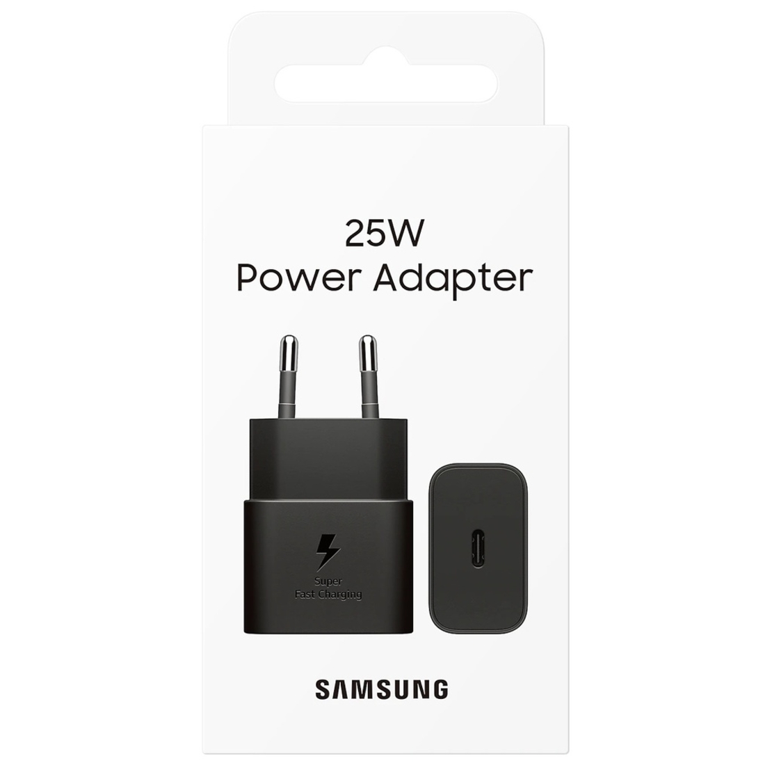 ОРИГИНАЛЕН АДАПТЕР  SAMSUNG 25W ЧЕРЕН