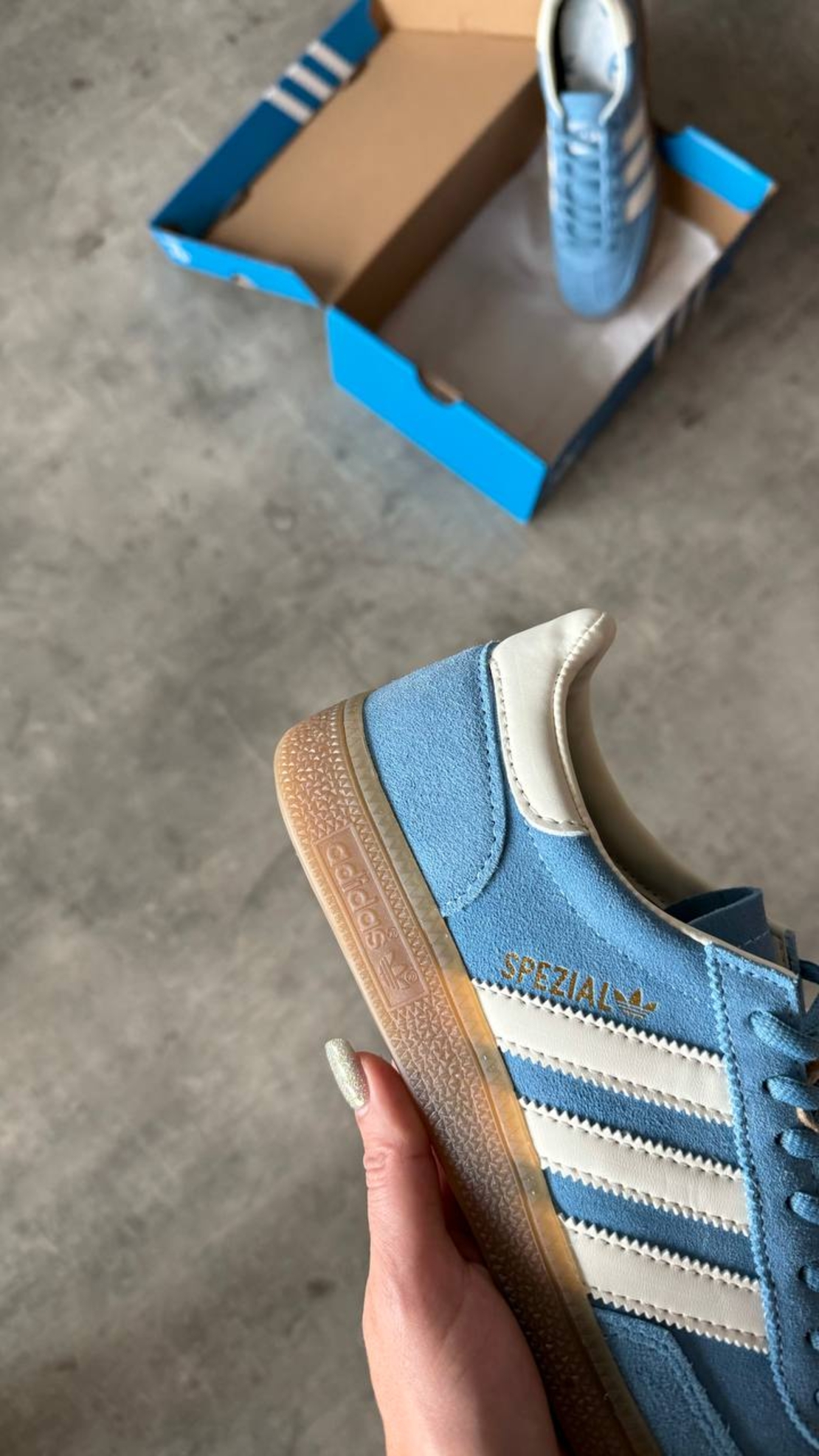 Adidas Handball Spezial ''Core Blue Cream/White Gum''