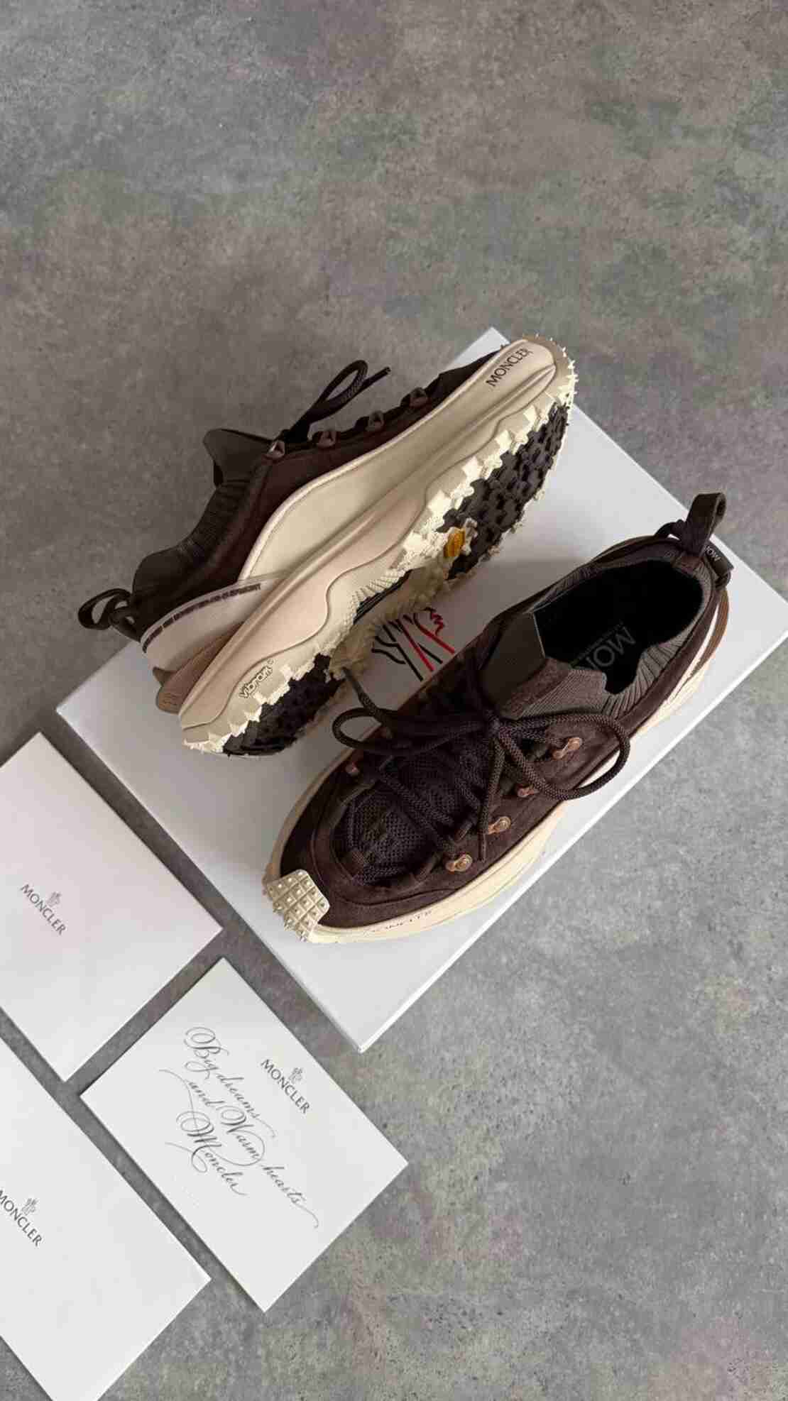 Moncler Trailgrip Lite 2 Low “Brown/Beige”