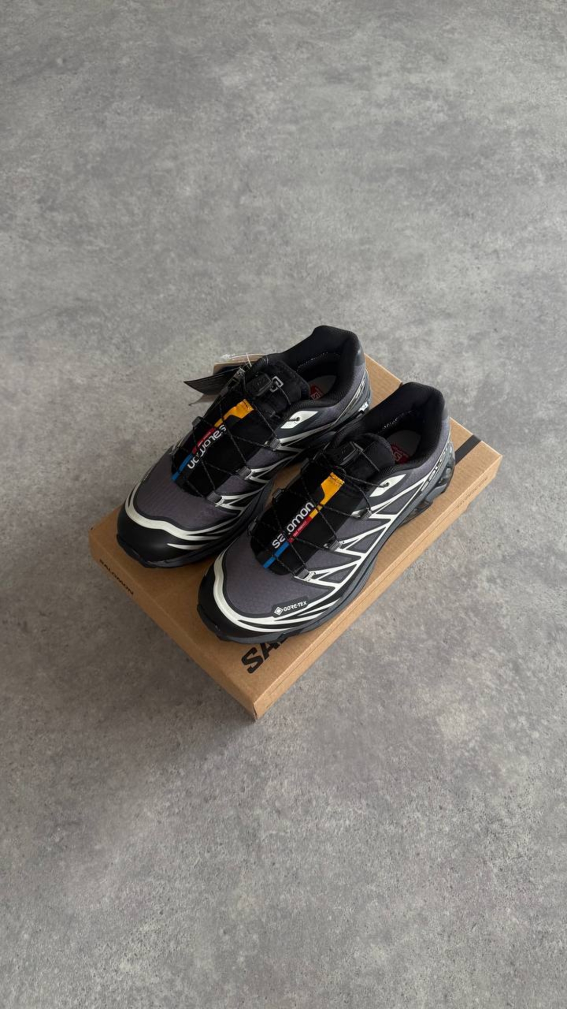 Salomon XT-6 Gore-Tex “Black Grey”