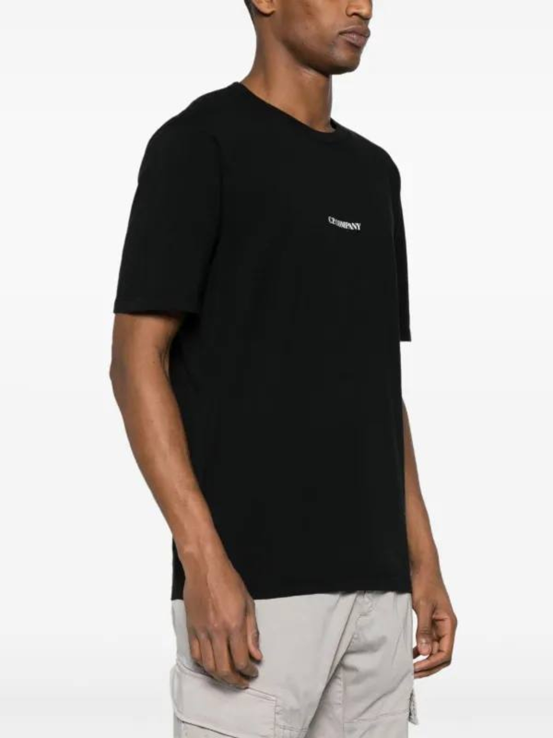C.P. Company Small Logo Black T-Shirt