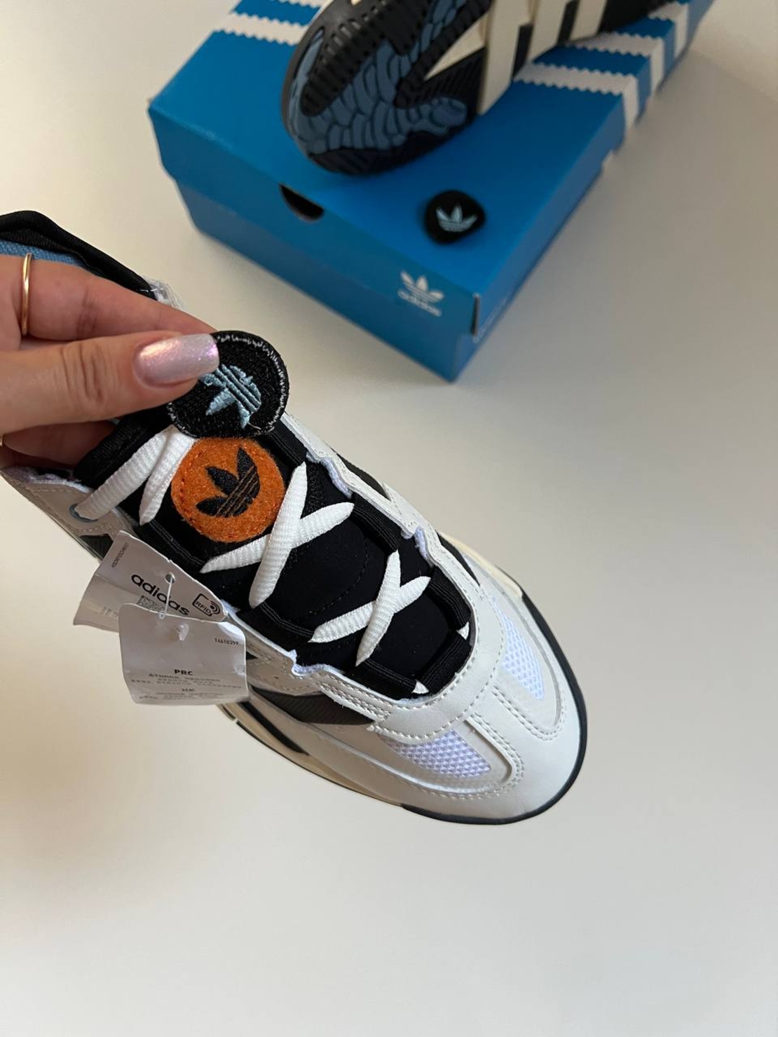Adidas Niteball 'White Black Blue'