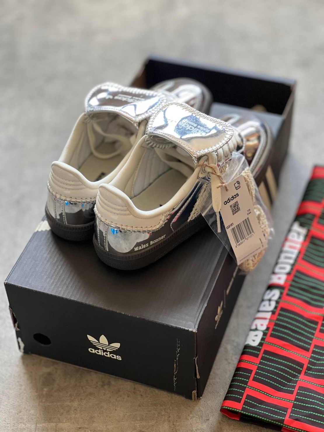 Adidas Samba X Wales Bonner ''Silver''