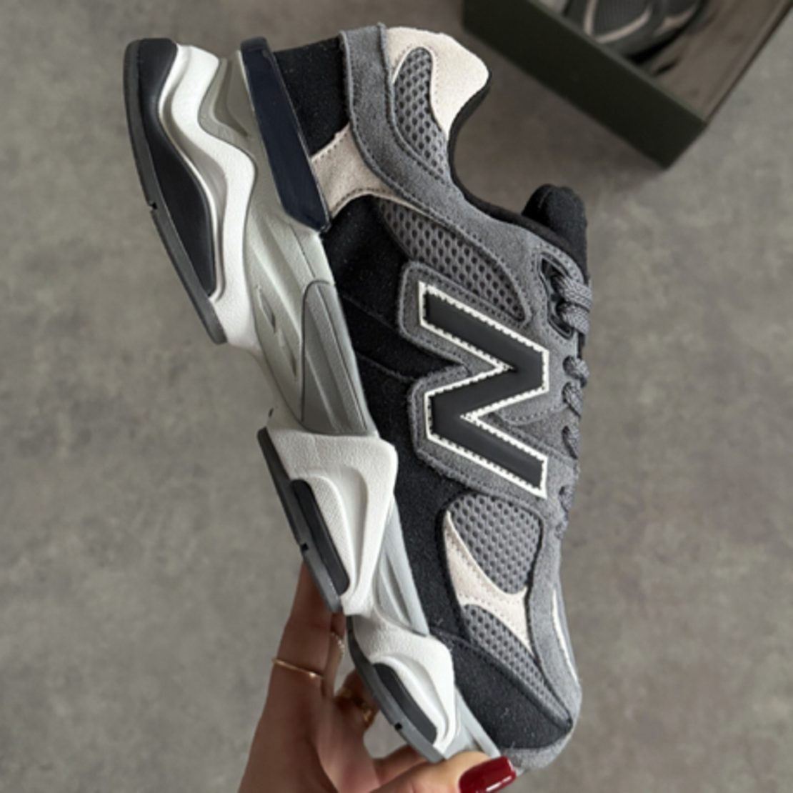 New Balance 9060 black with castlerock 9060era