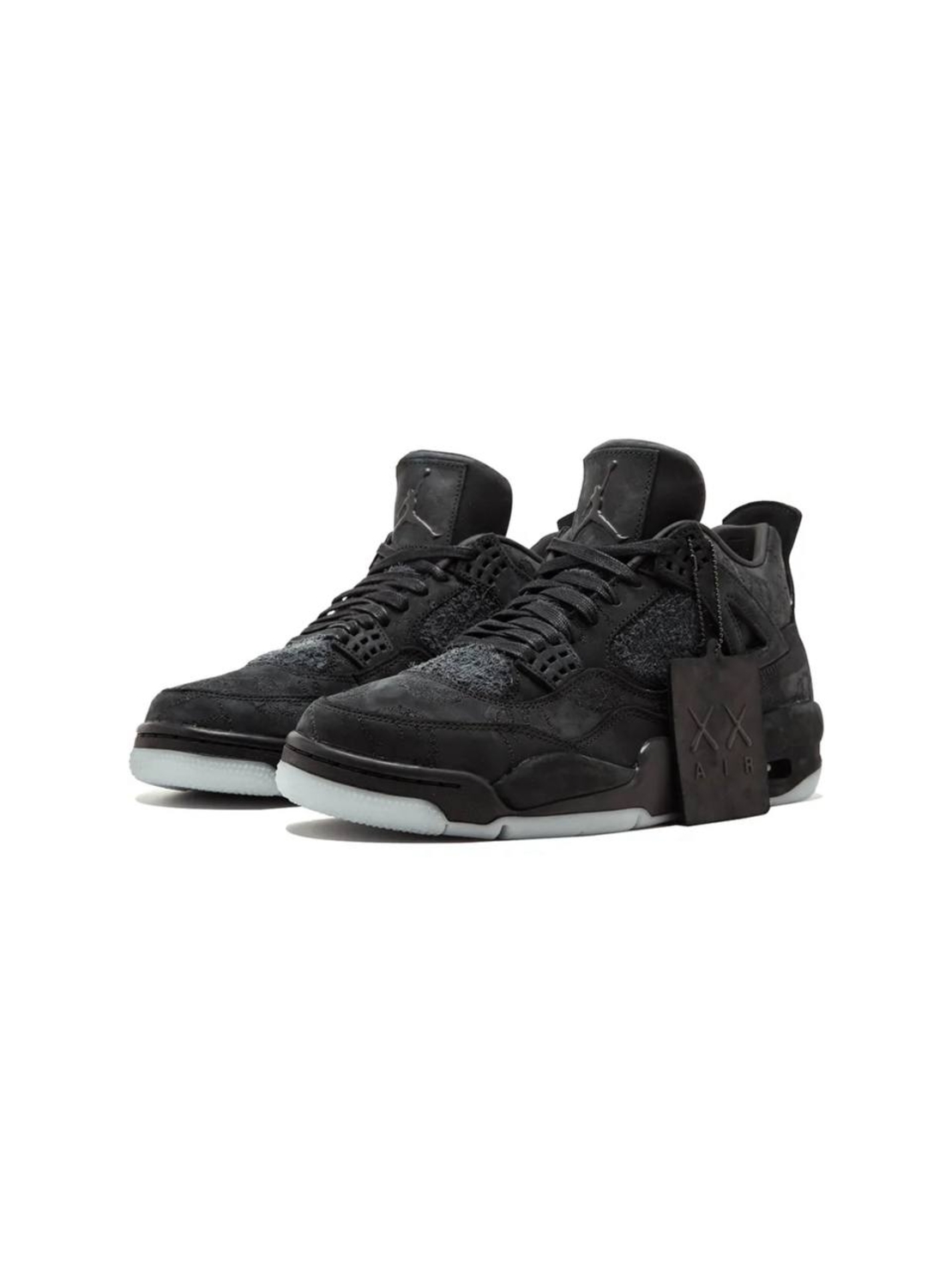 Air Jordan 4 Retro x Kaws Black