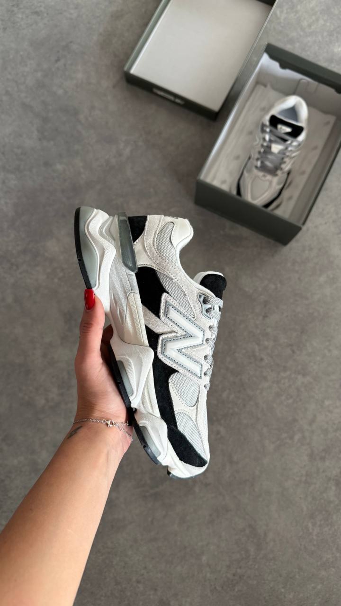 New Balance 9060 “Grey Jet Black”