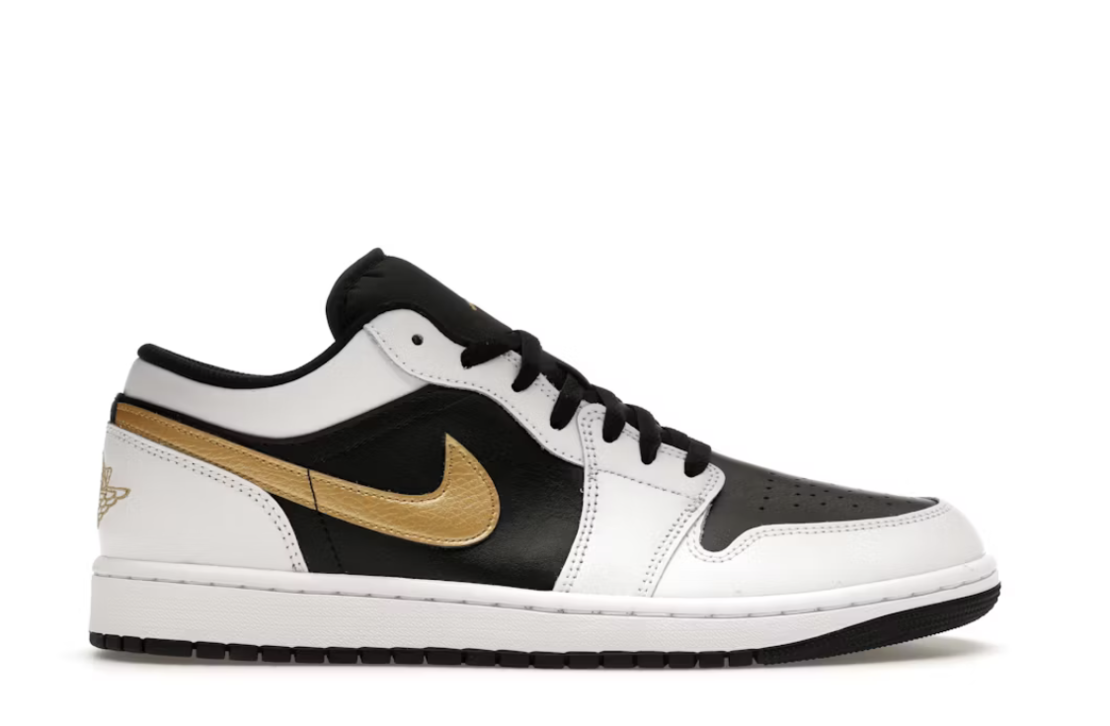 Air Jordan 1 Low “Gold Swoosh”