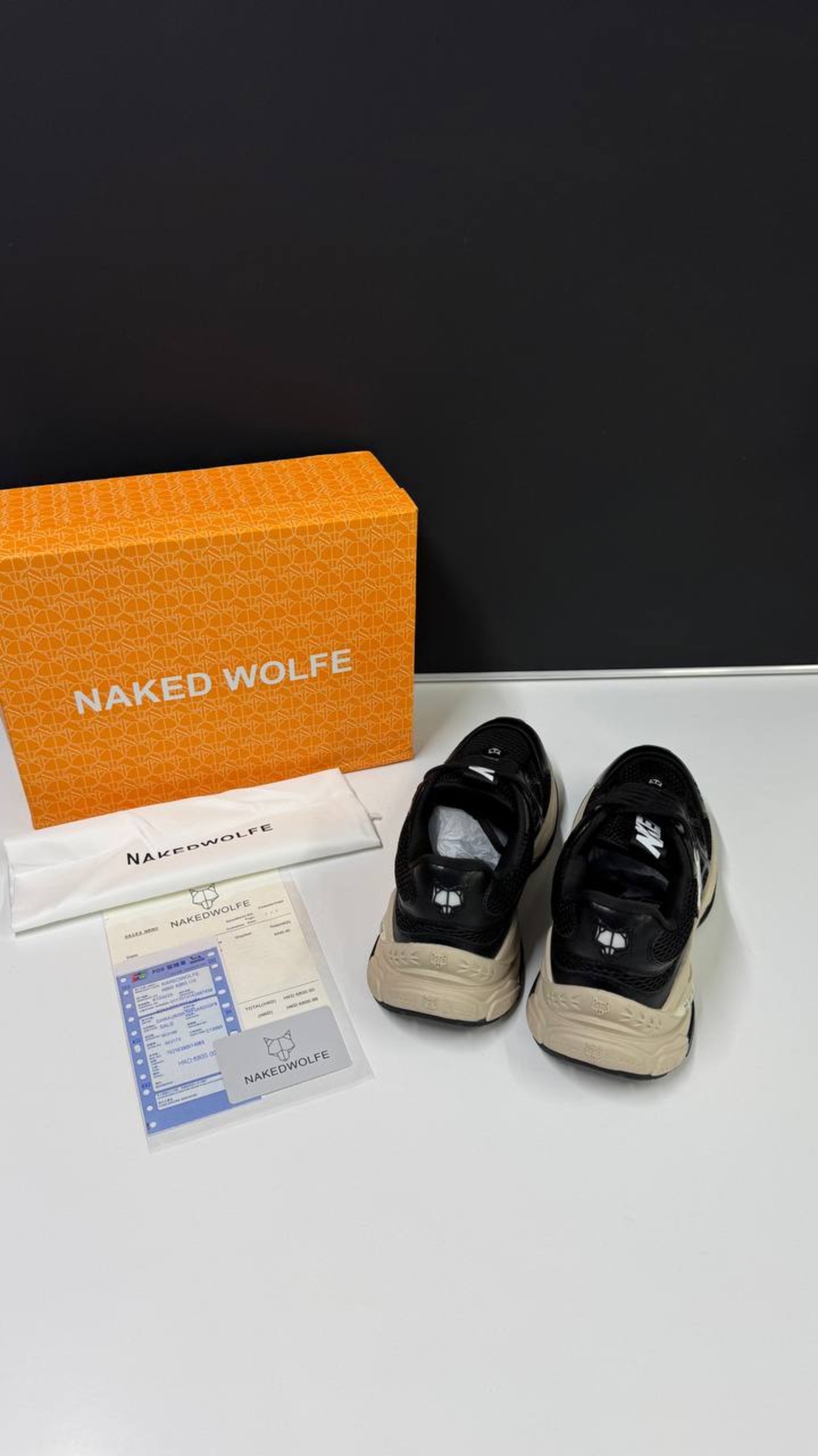 NAKED WOLFE Smash Black Mesh