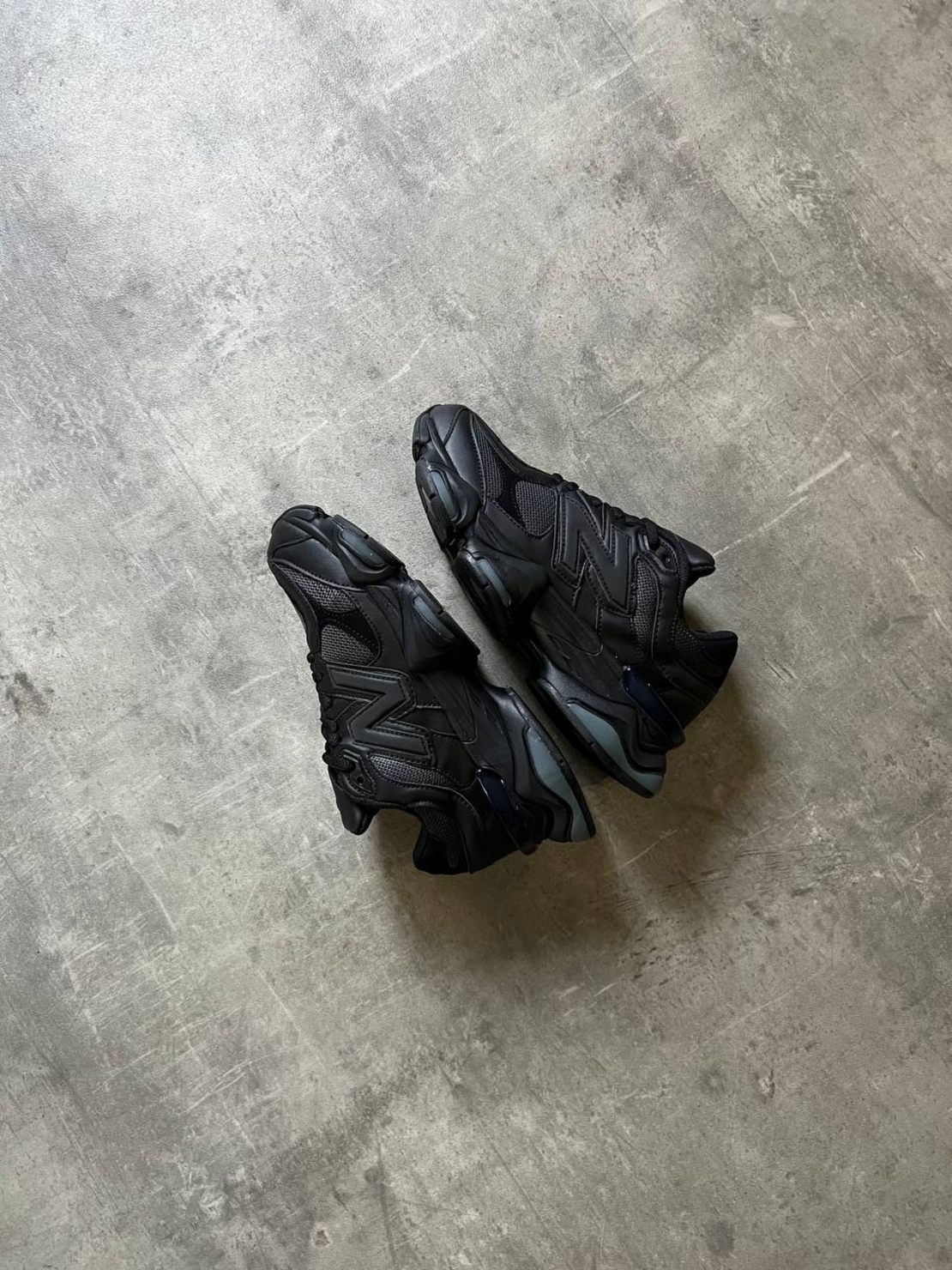 New Balance 9060 “Triple Black Leather”