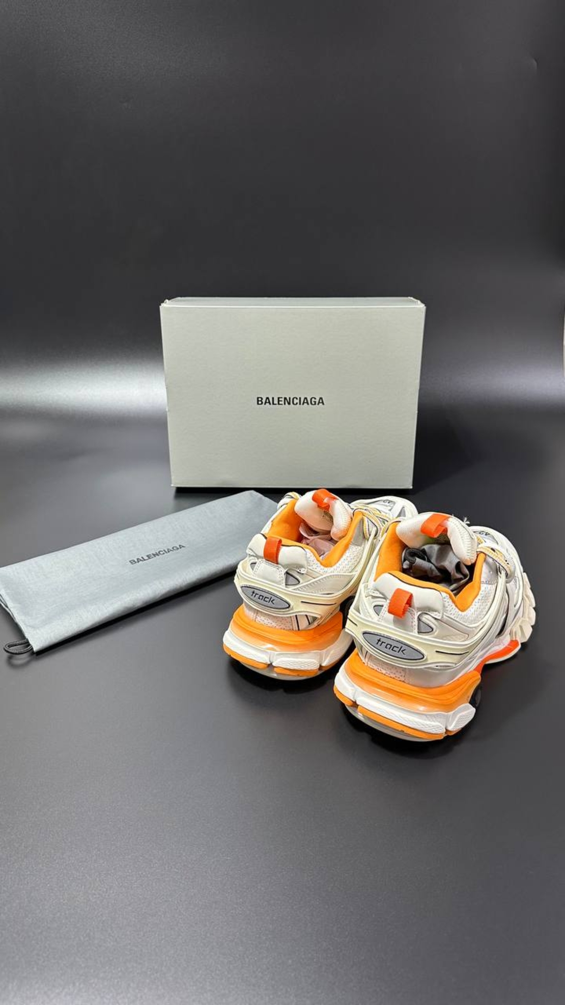 Balenciaga Track ''White\Orange''