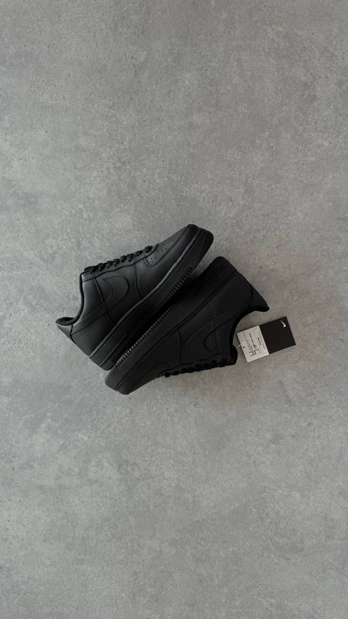 NIKE AIR FORCE 1 ''BLACK''