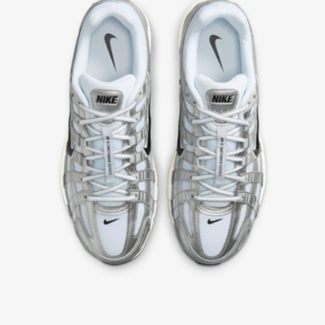 Nike P-6000 White/Silver/Black