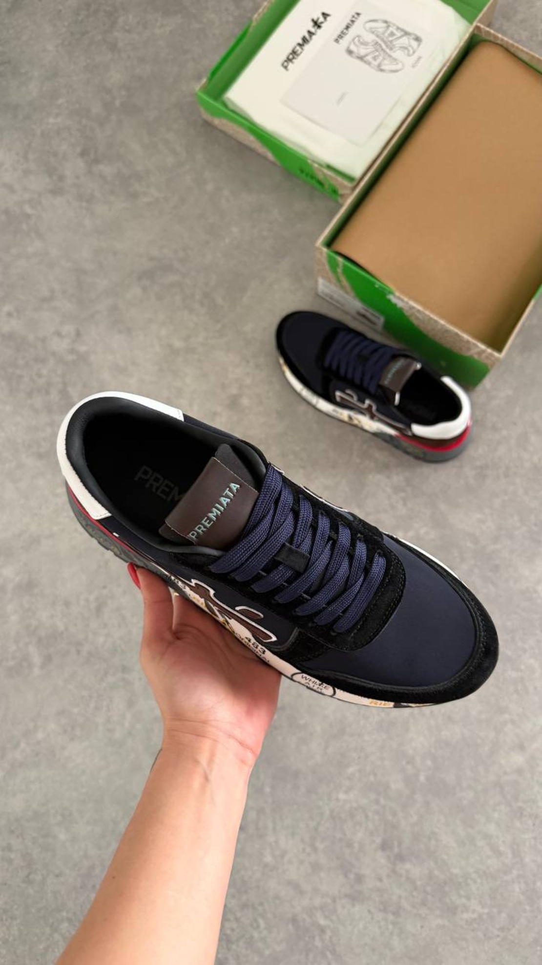Premiata Mick “Dark Navy” Street Edition