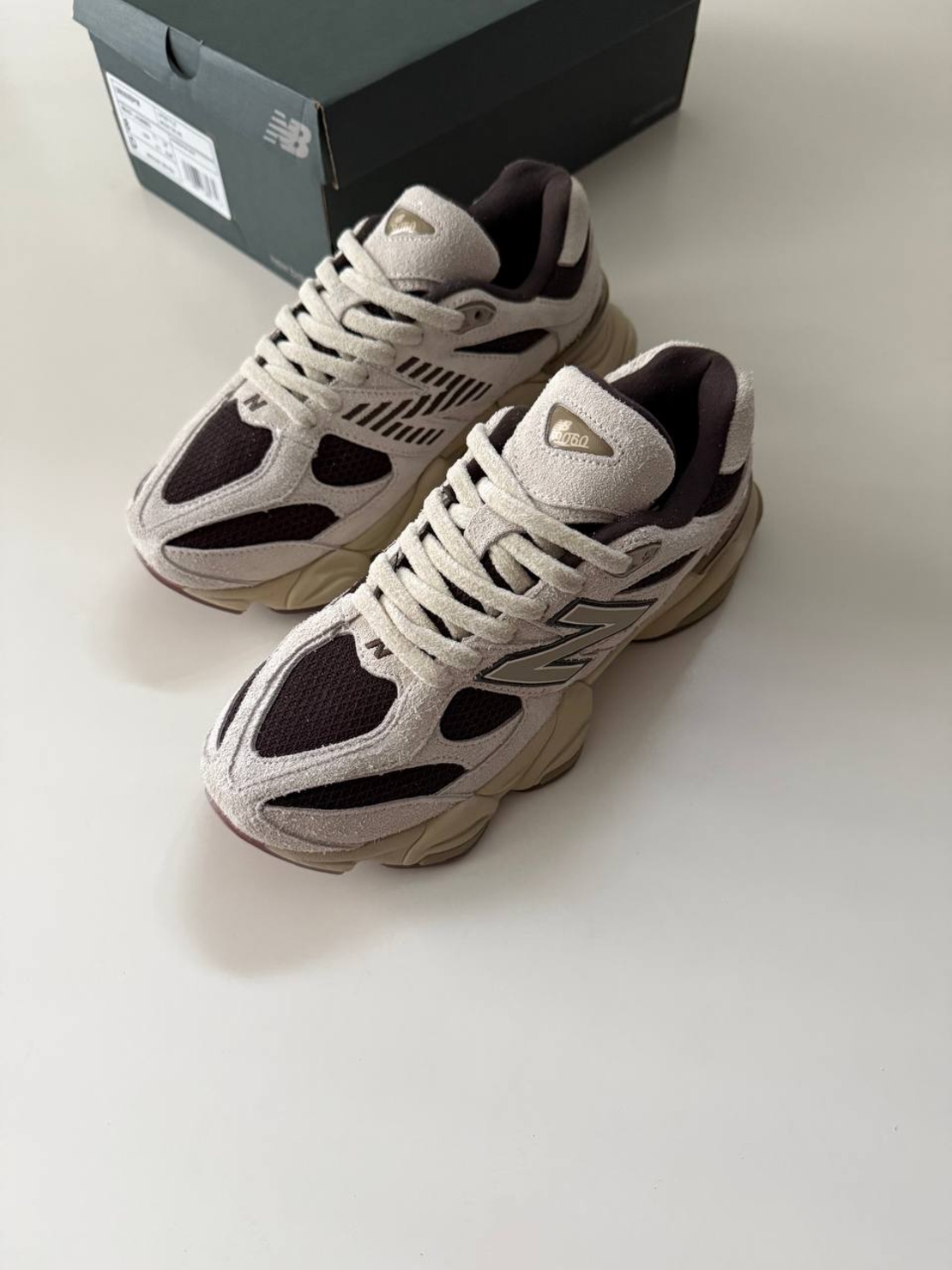 NEW BALANCE SYDNEY MCLAUGHLIN-LEVRONE X 9060 'LINEN BLACK COFFEE'