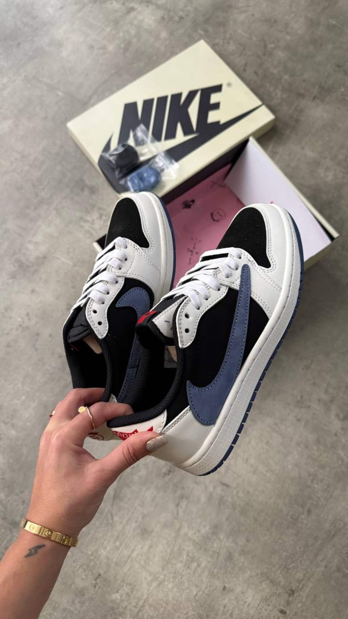 Travis Scott X Air Jordan 1 Retro Low “Blue”