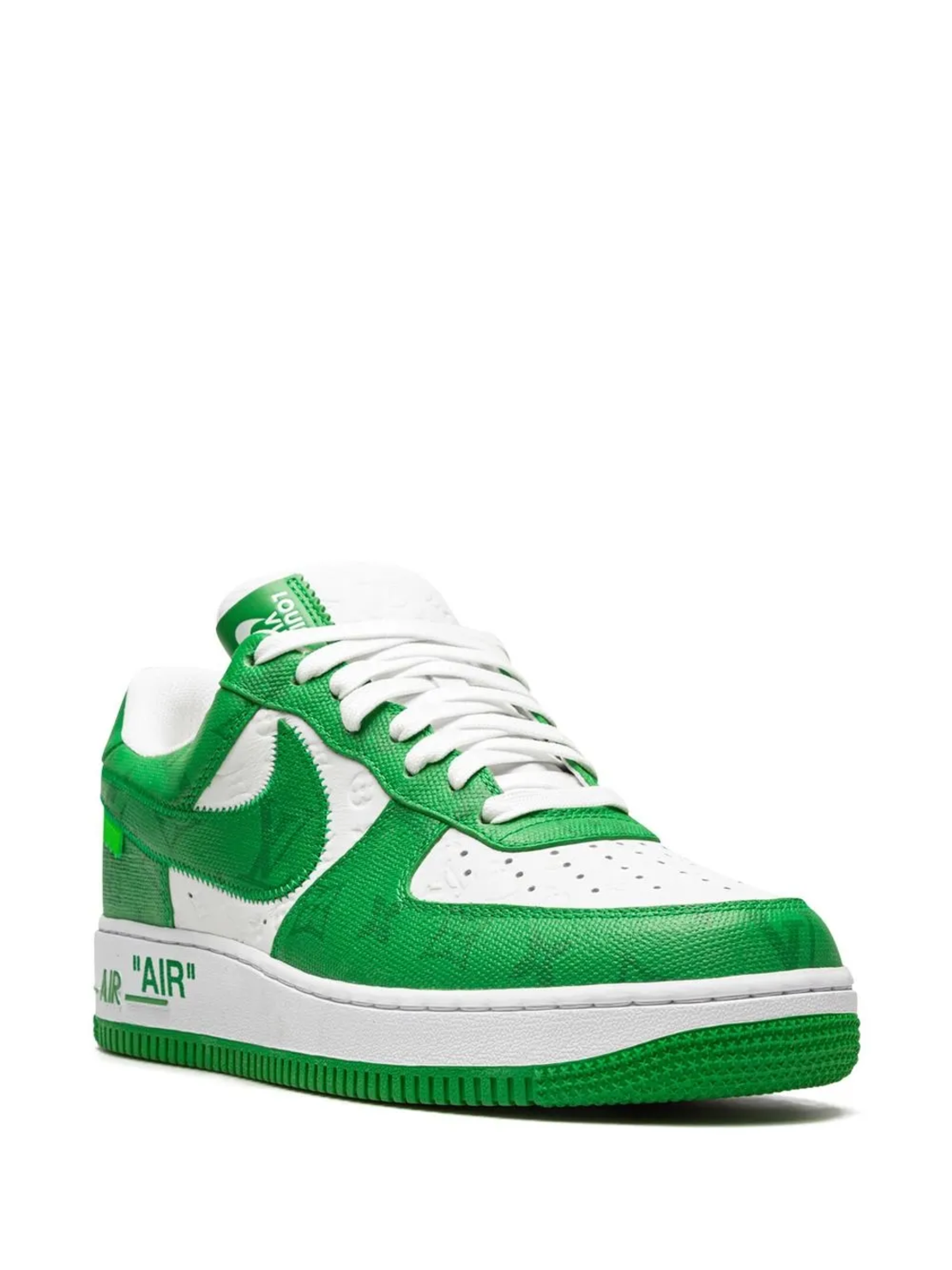 Louis Vuitton x Air Force 1 White Green