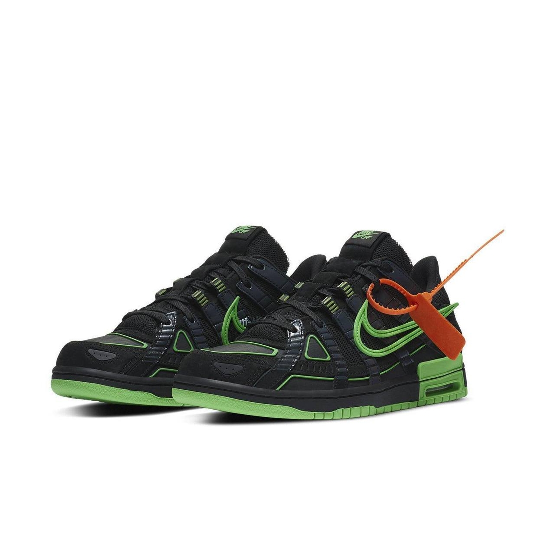 Air Rubber Dunk x Off-White Green Strike
