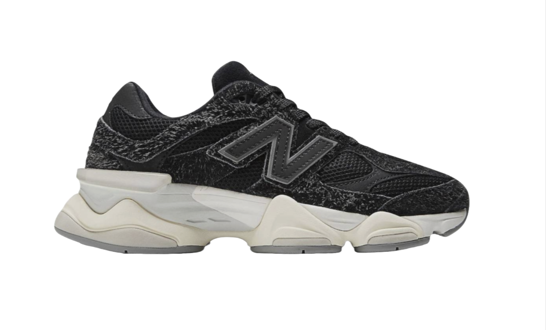 New Balance 9060  SEA SALT BLACK “SUEDE”