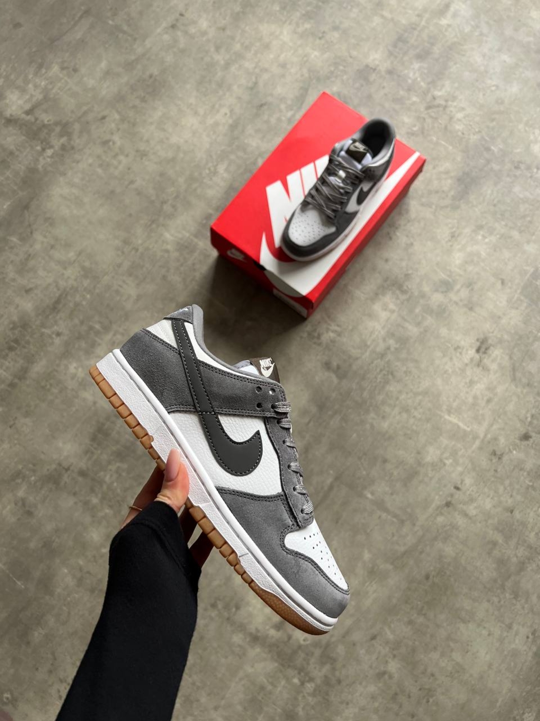 Dunk Low ''Suede Grey Gum''