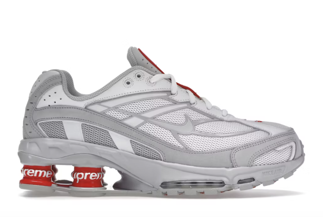 Nike Supreme x Shox Ride 2 'White'