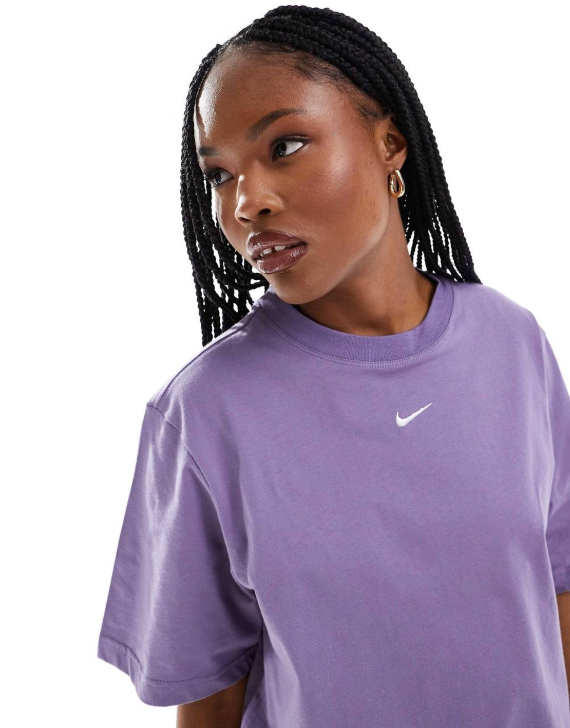 Nike Sportswear Essential Women's T-Shirt - Purple