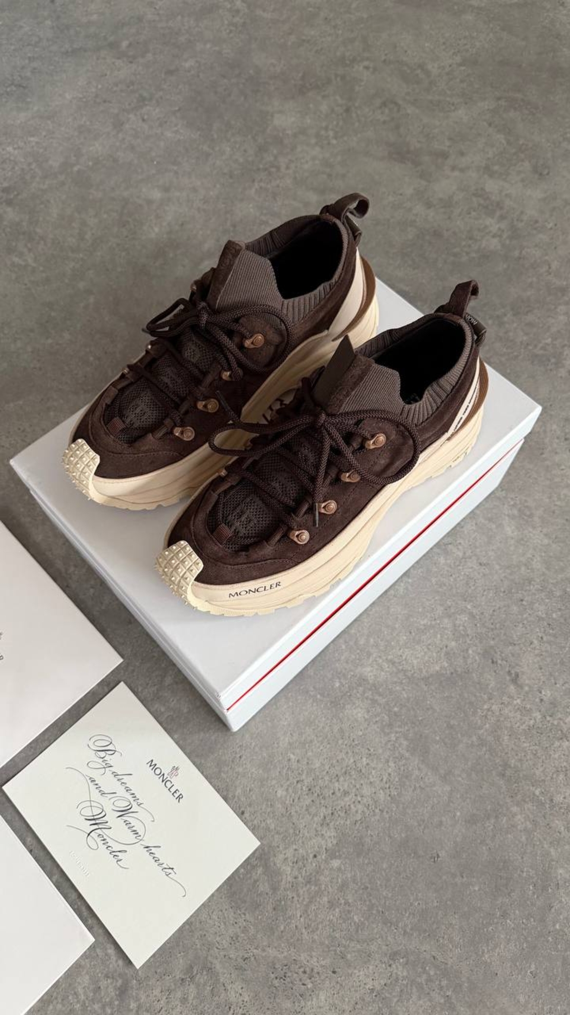 Moncler Trailgrip Lite 2 Low “Brown/Beige”