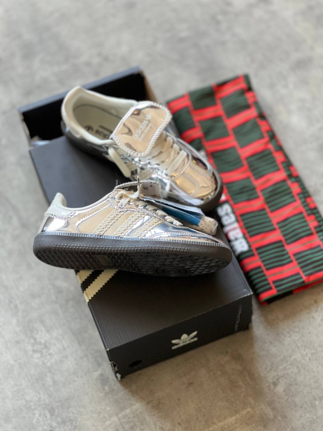 Adidas Samba X Wales Bonner ''Silver''
