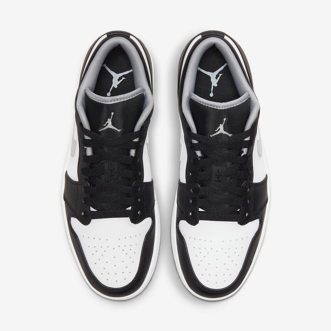 Air Jordan 1 Low 'Black White Particle Grey'