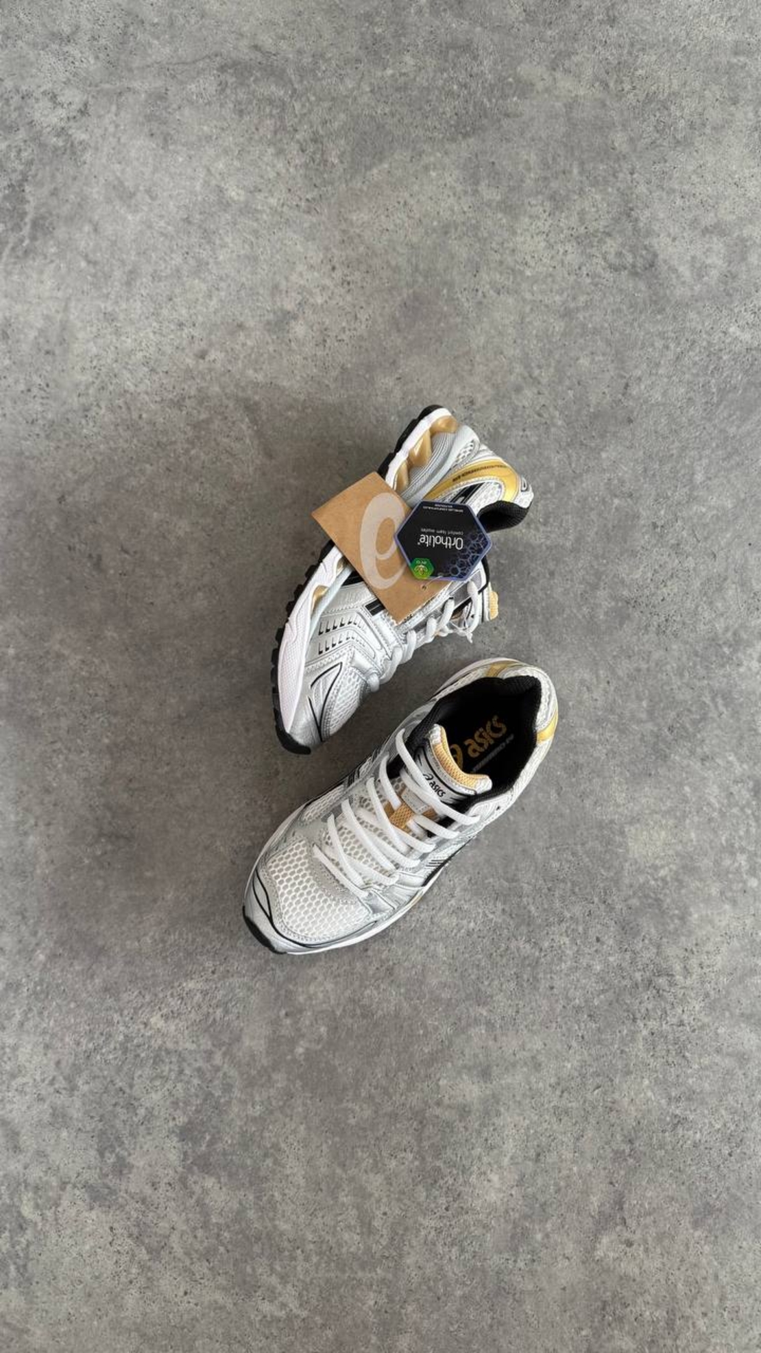 Asics Gel-Kayano 14 Silver Gold