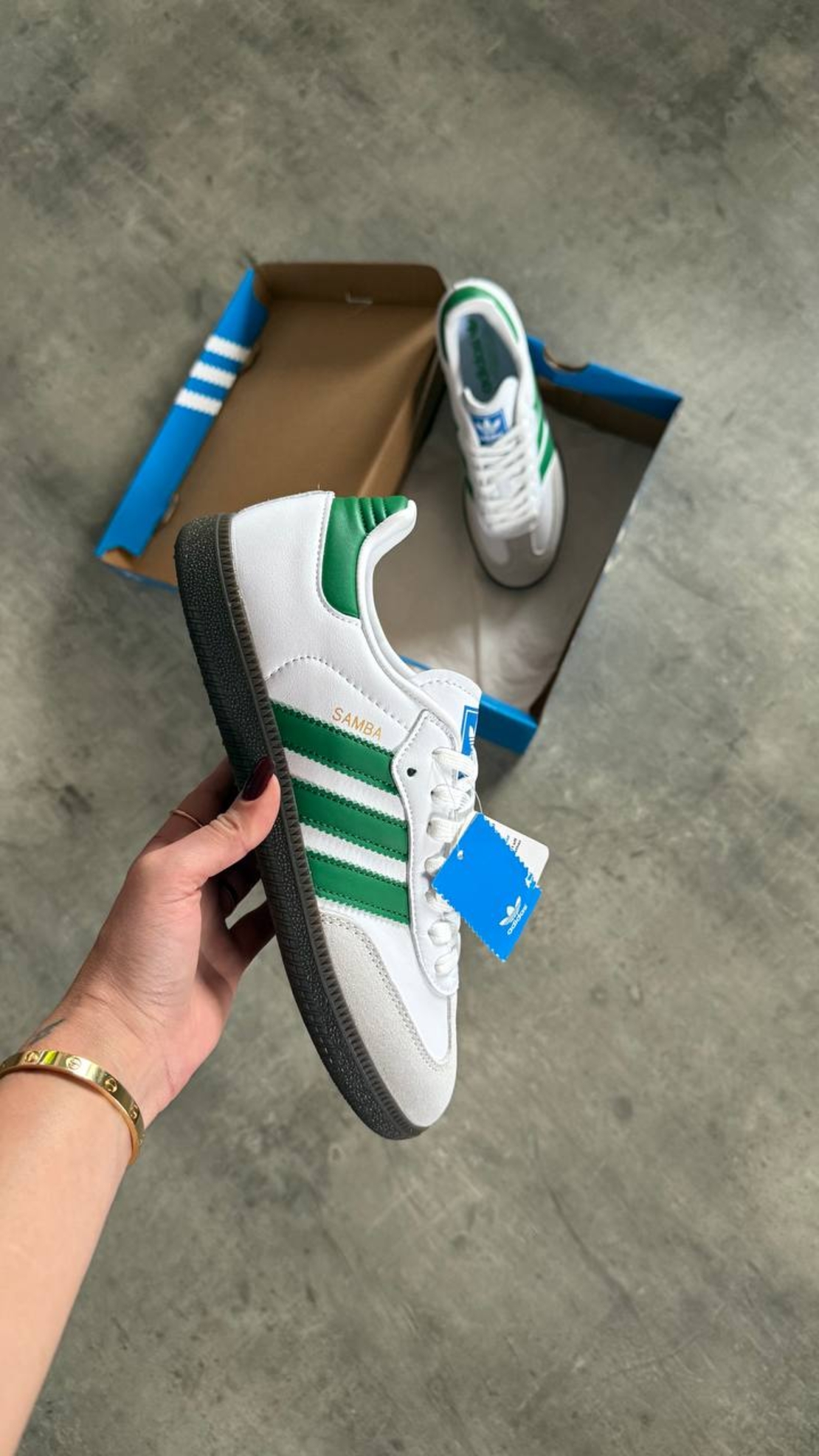 Samba OG “White Green”