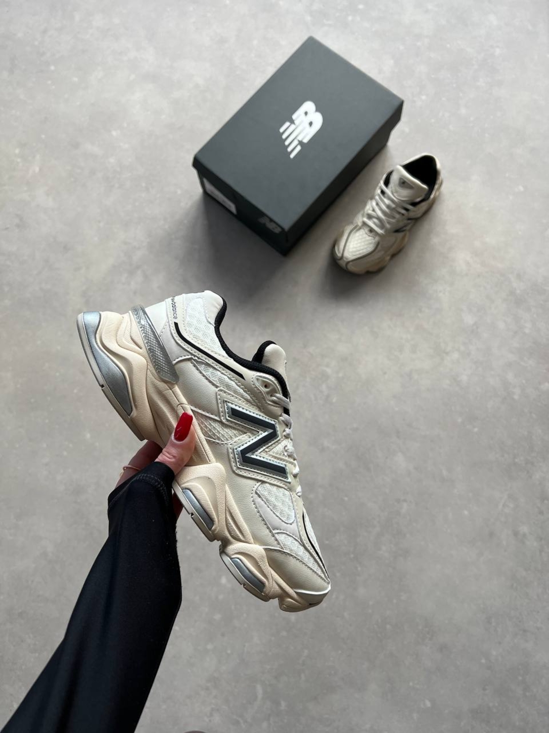 New Balance 9060 ''Turtledove Black/Silver/Metallic''