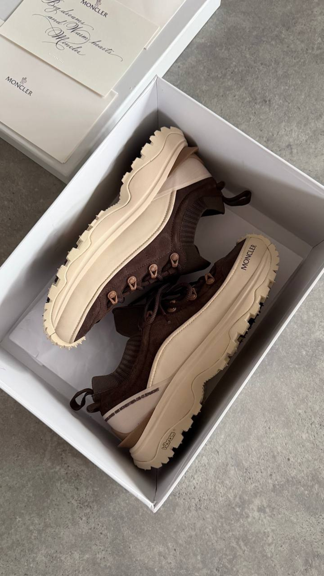 Moncler Trailgrip Lite 2 Low “Brown/Beige”