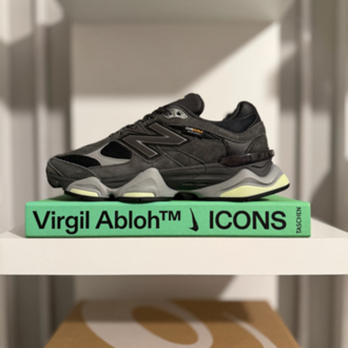 New Balance 9060 Cordura 'Black Cement Dry Lime'