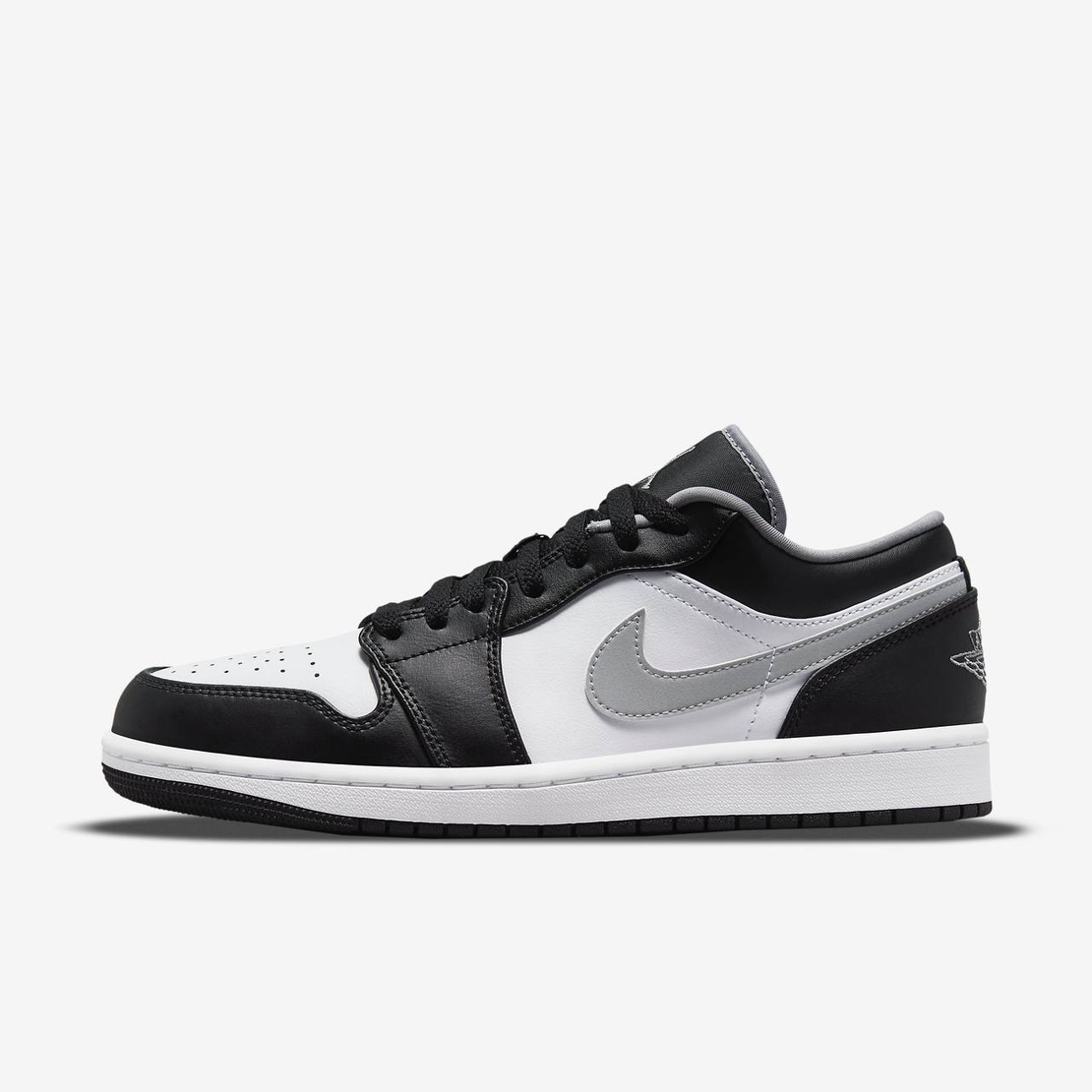 Air Jordan 1 Low 'Black White Particle Grey'