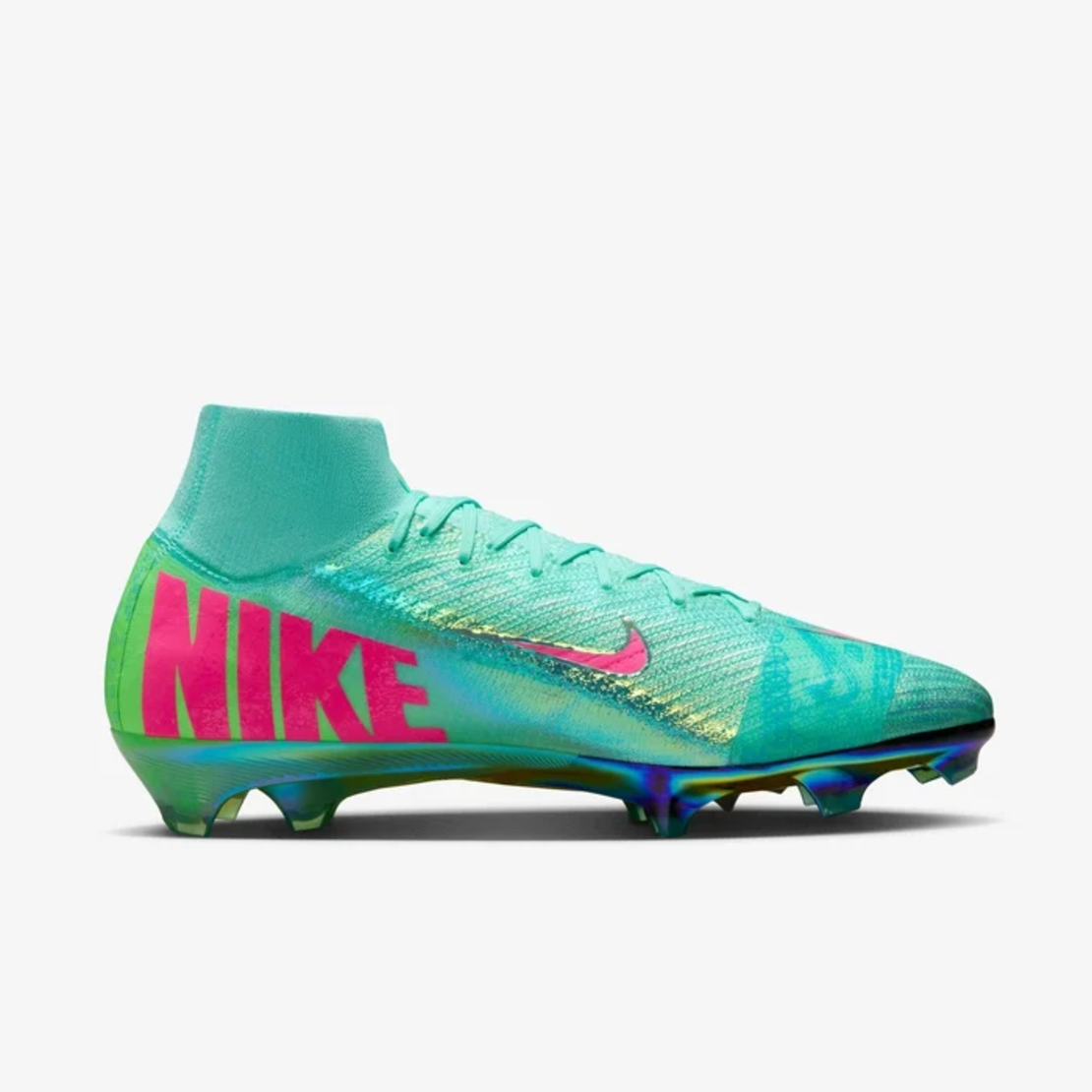 Nike Mercurial Zoom Superfly 9 Elite Fg Erkek yeşil uzun  Futbol