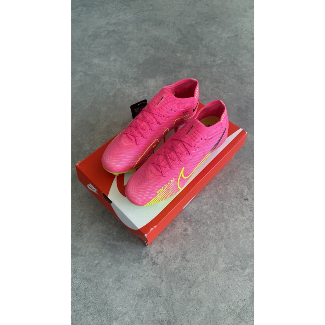 Nike Mercurial Zoom Superfly 9 Elite Fg Erkek Pembe Futbol Kramp