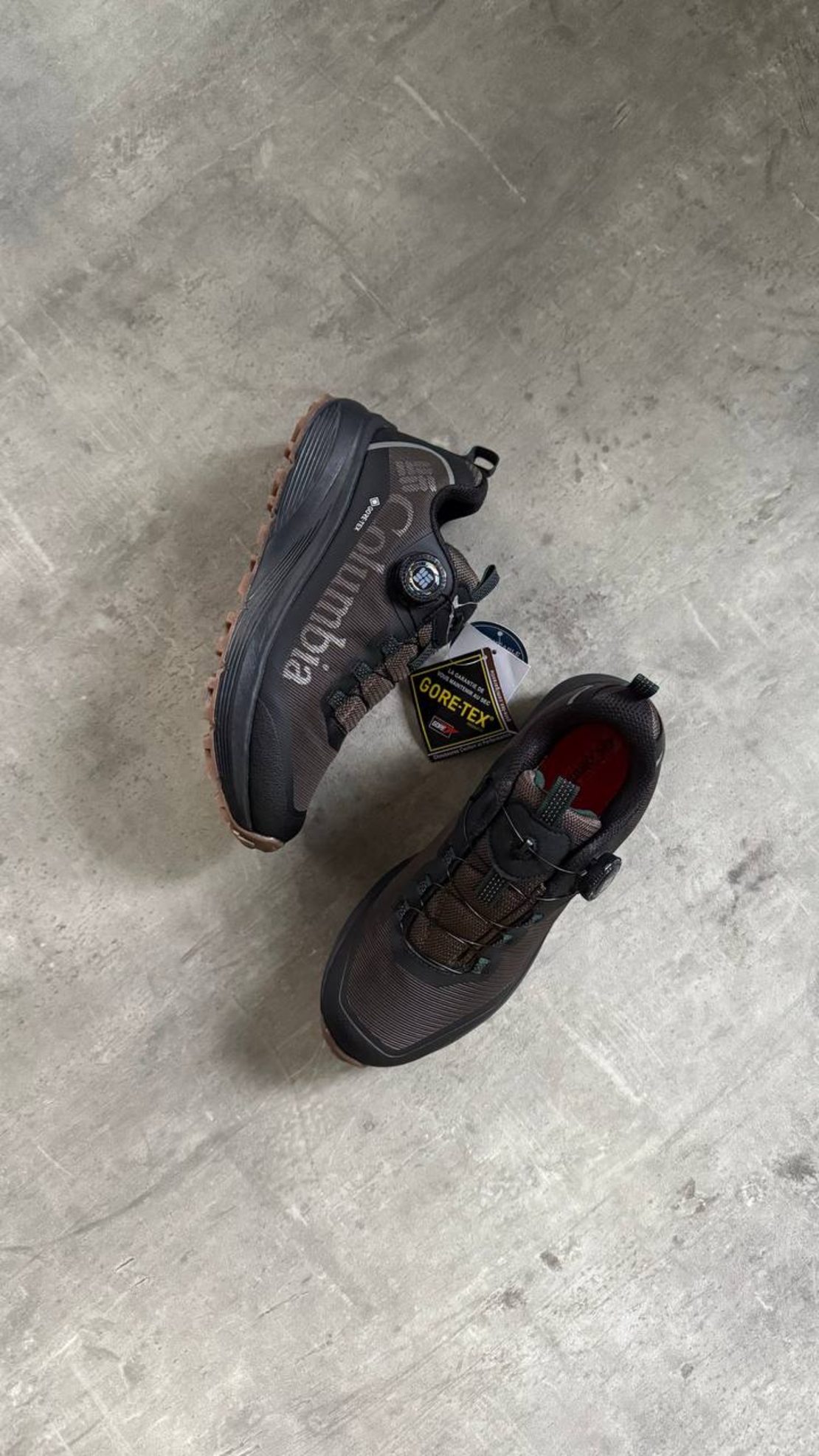 Columbia Black & Brown