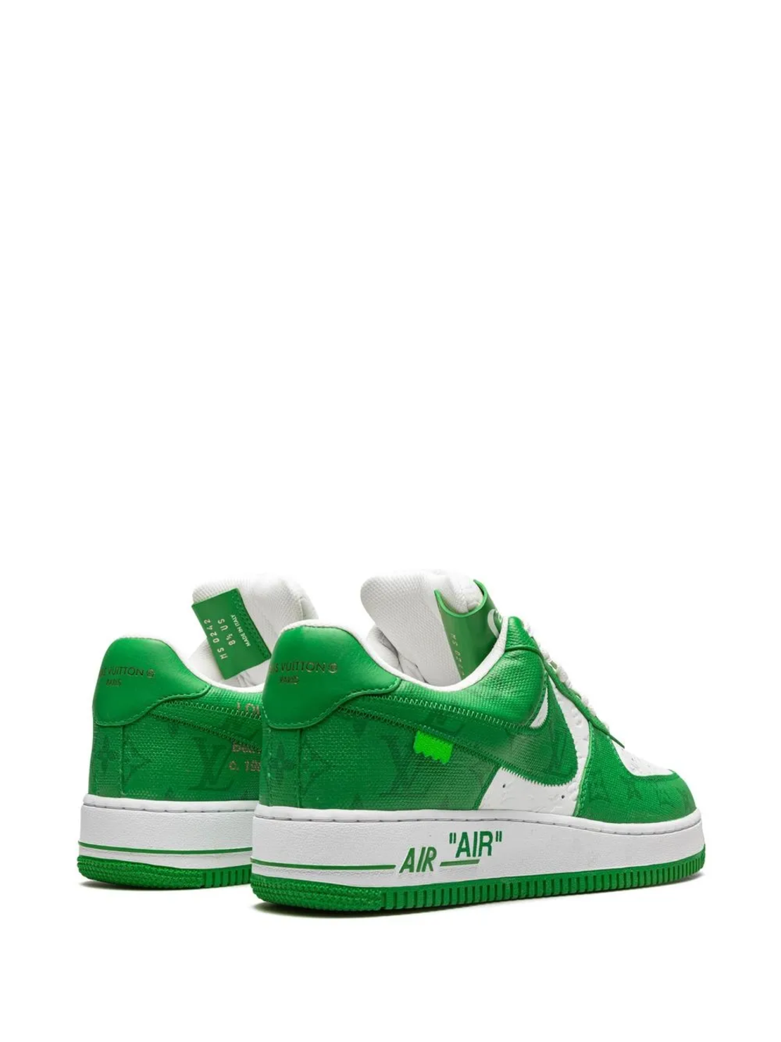 Louis Vuitton x Air Force 1 White Green