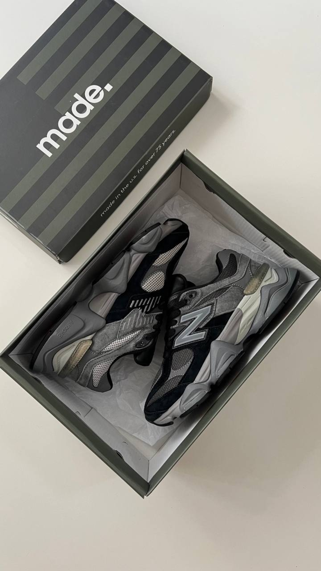New Balance 9060 “Black / Castlerock Grey”