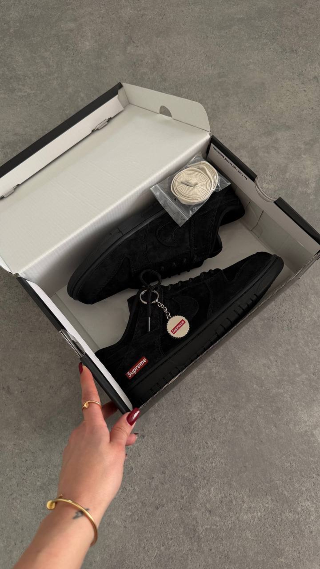 Supreme x Nike SB Dunk Low “Black”