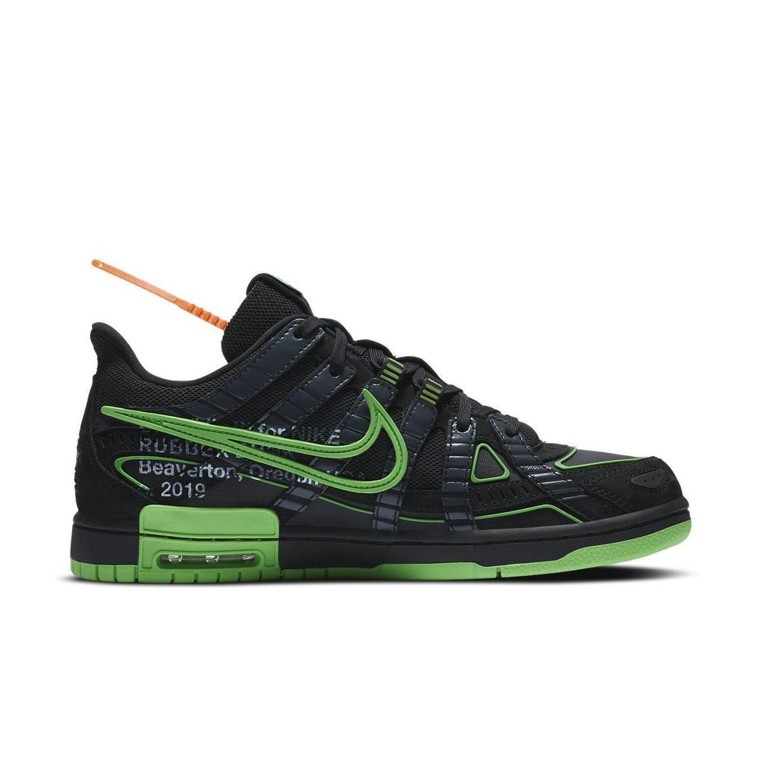 Air Rubber Dunk x Off-White Green Strike