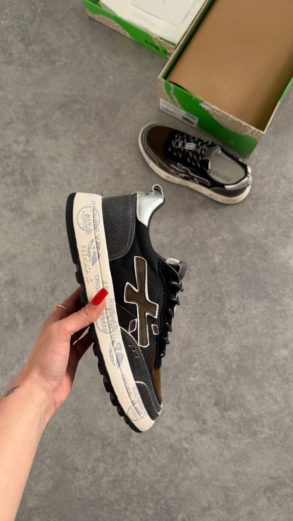 Premiata Mick 483 Tactical Earth