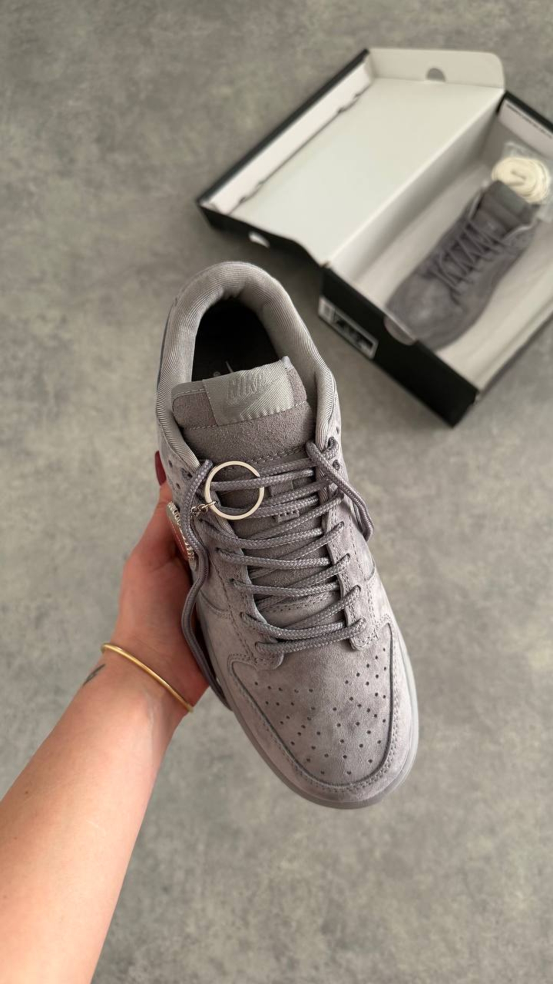 Supreme x Nike SB Dunk Low “Grey”