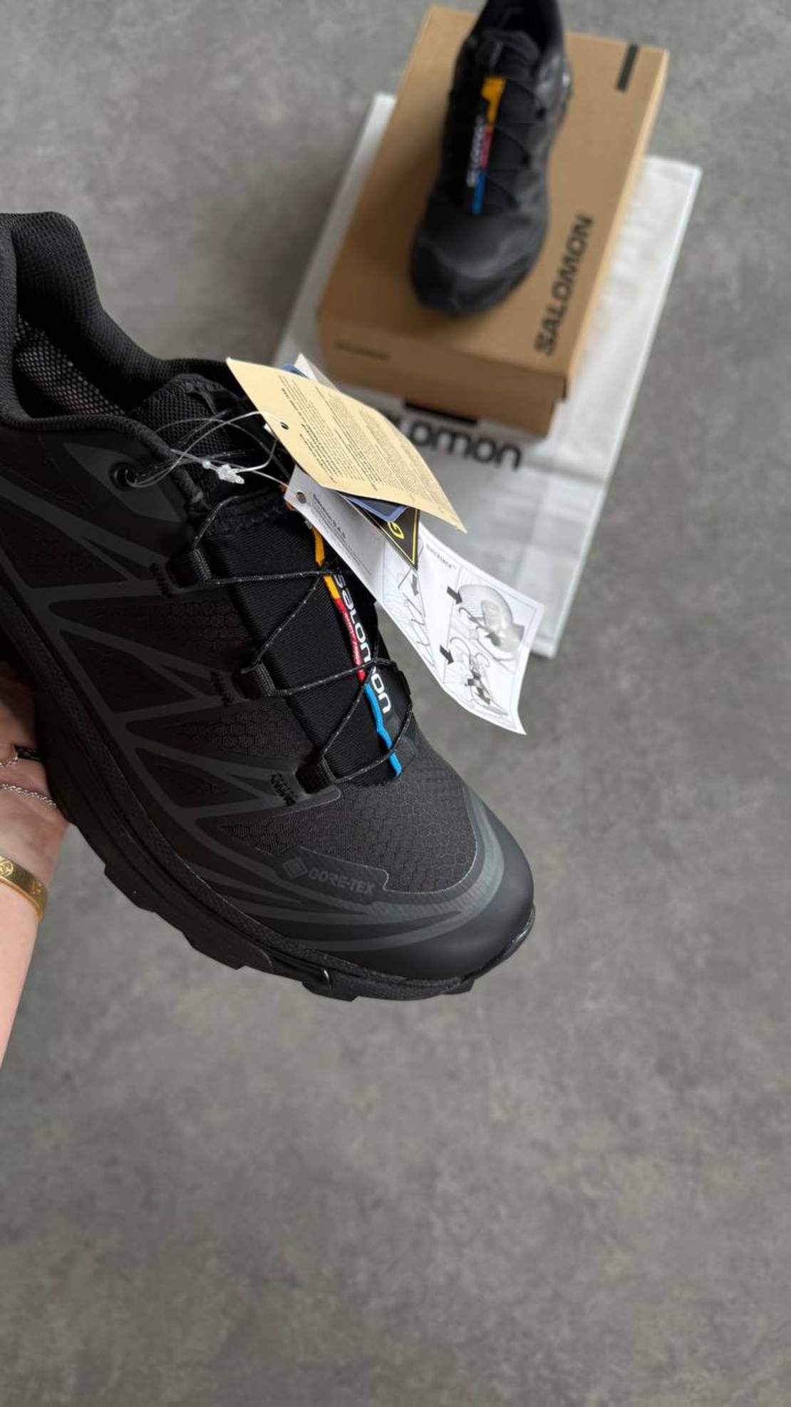 Salomon XT-6 Gore-Tex “Black”