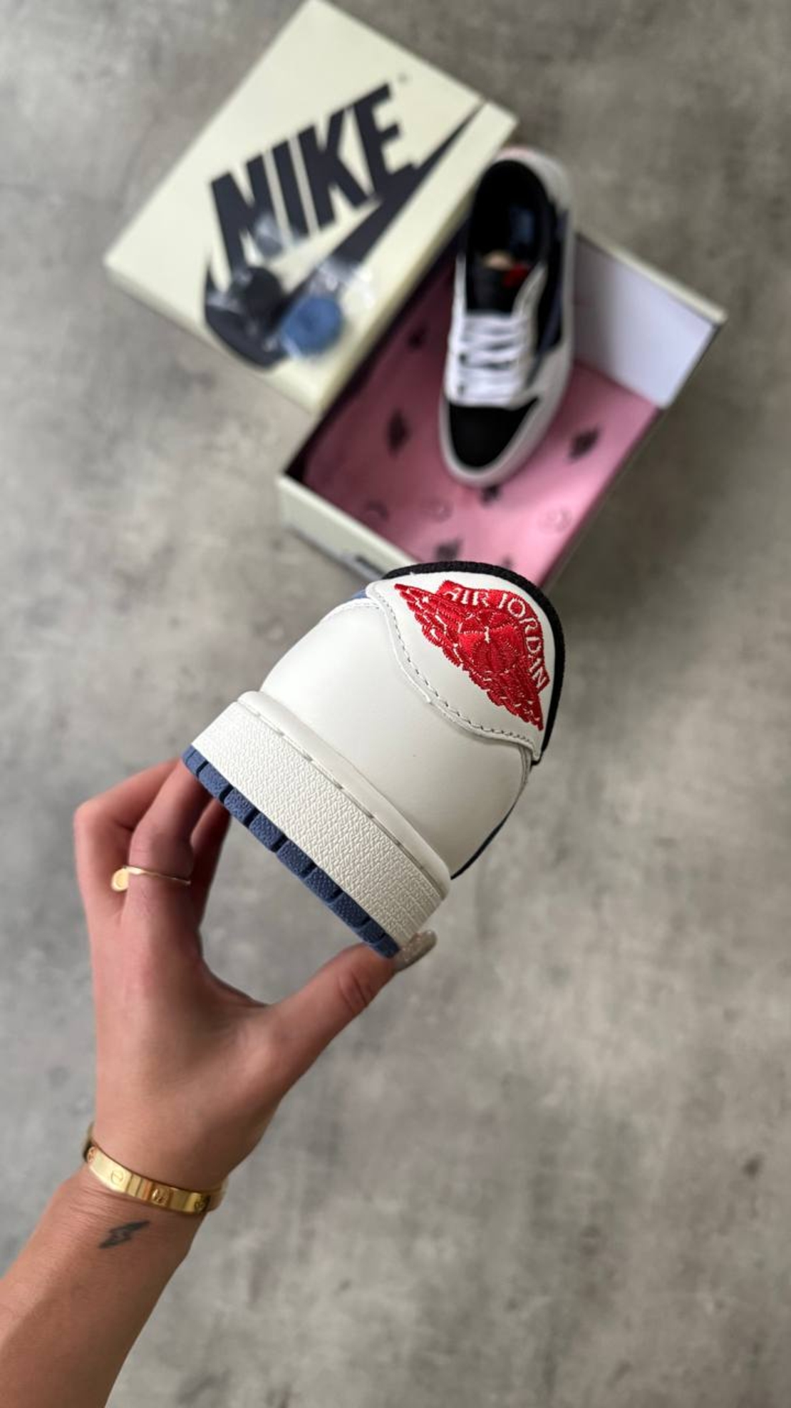 Travis Scott X Air Jordan 1 Retro Low “Blue”