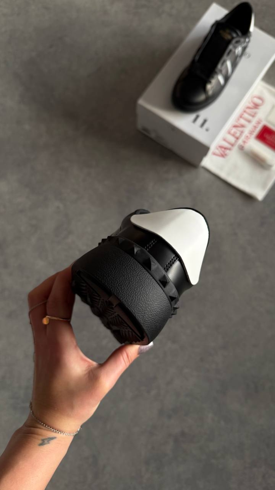 Valentino Garavani Open Low-Top “VLTN Black/White”